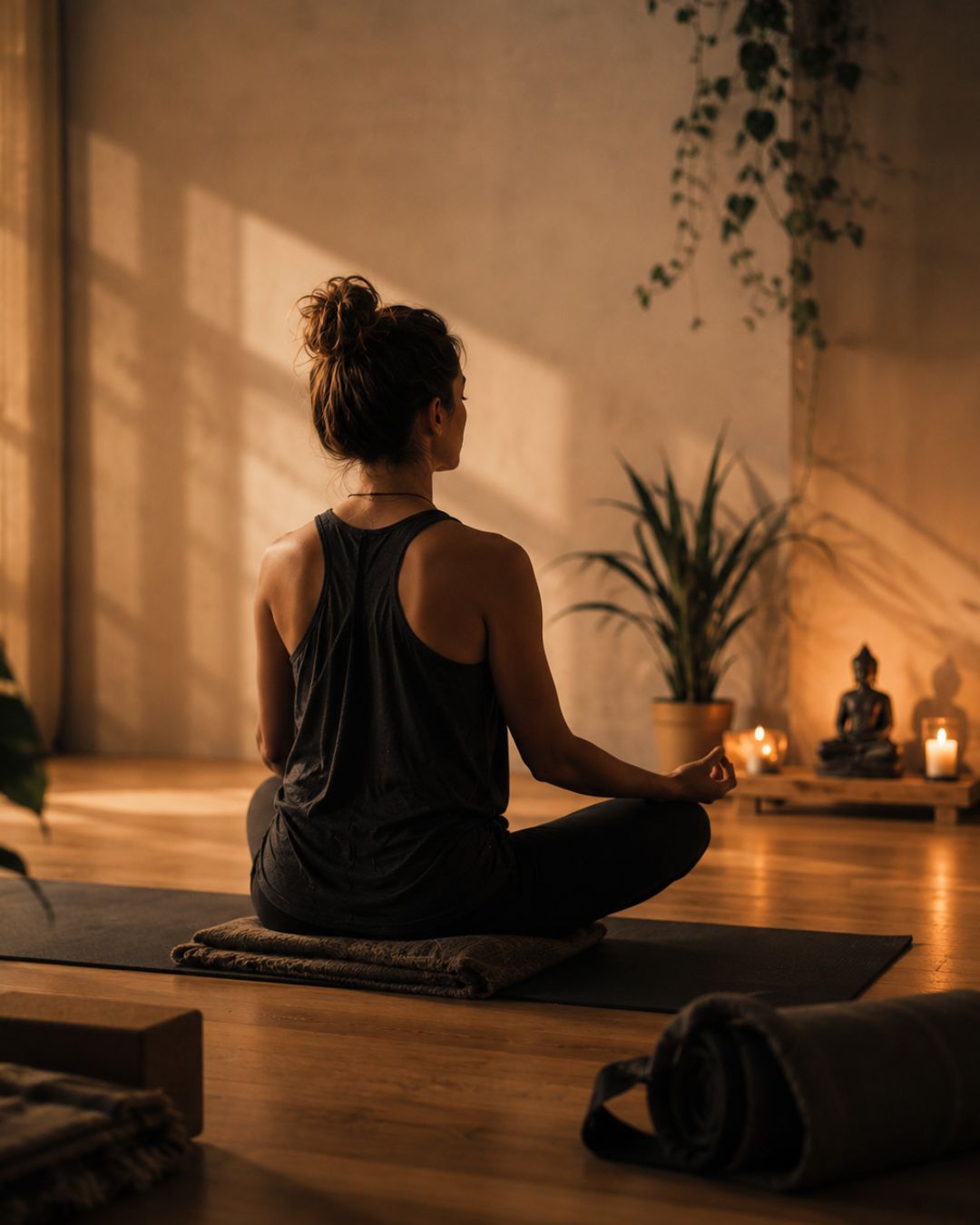 Taller anual: Hatha yoga y meditación con Candela Suarez (Turno mañana)